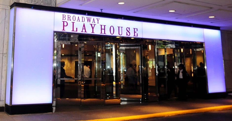 Broadway Playhouse Theatre entrance