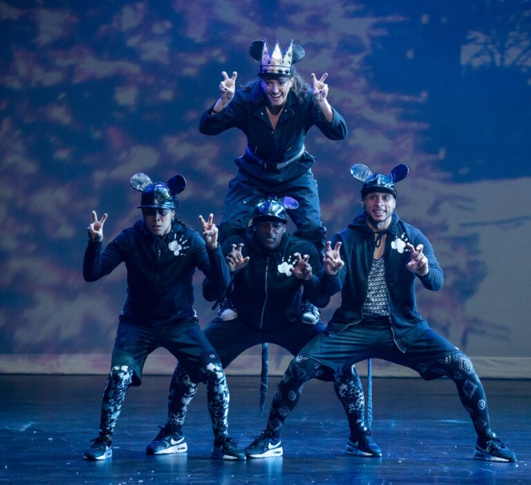 The Hip Hop Nutcracker dance posing