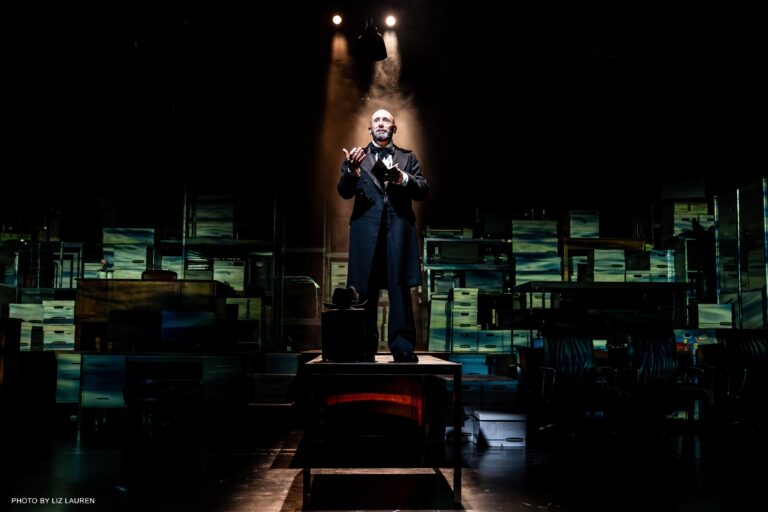 The Lehman Trilogy photo by Liz Lauren