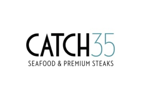 catch 35 seafood and premium steaks logo