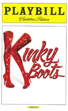 Kinky Boots Playbill at Broadway in Chicago