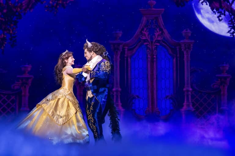 Disney's Beauty and the Beast featuring Kyra Belle Johnson and Fergie L. Philippe. Photo by Matthew Murphy. (c) Disney