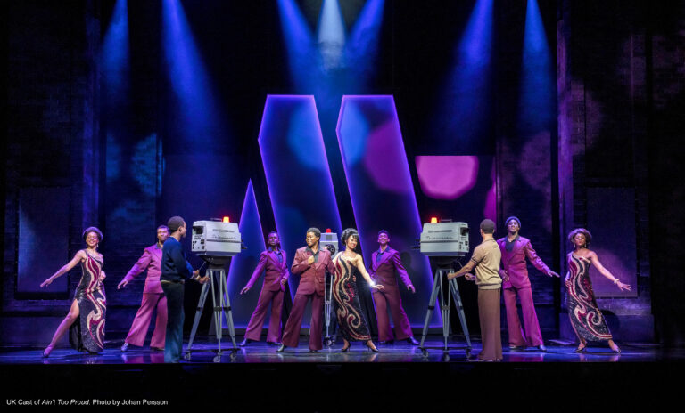 Photo 3_ UK Cast of Ain't Too Proud. Photo by Johan Persson