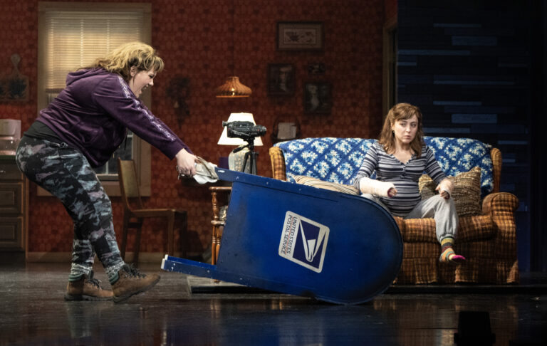 0279 - Emily Koch and Dana Steingold in the National Tour of KIMBERLY AKIMBO, photo by Joan Marcus