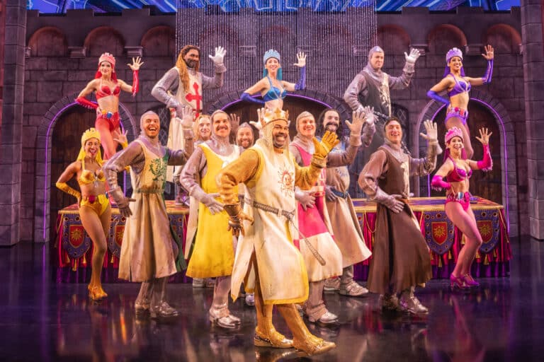 The Broadway Cast of SPAMALOT. Photo by Matthew Murphy and Evan Zimmerman (5)
